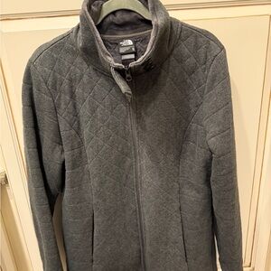 The North Face Charcoal Caraluna Fleece Jacket-XL